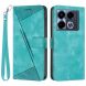 Чехол-книжка Deexe Triangle Series для Infinix Note 40 - Green (351414G). Фото 1 из 13