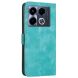 Чехол-книжка Deexe Triangle Series для Infinix Note 40 - Green (351414G). Фото 3 из 13
