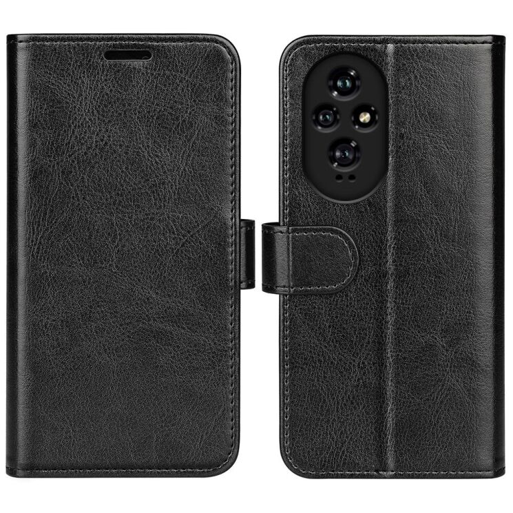 Чехол-книжка Deexe Wallet Style для Honor 200 - Black: фото 1 из 7