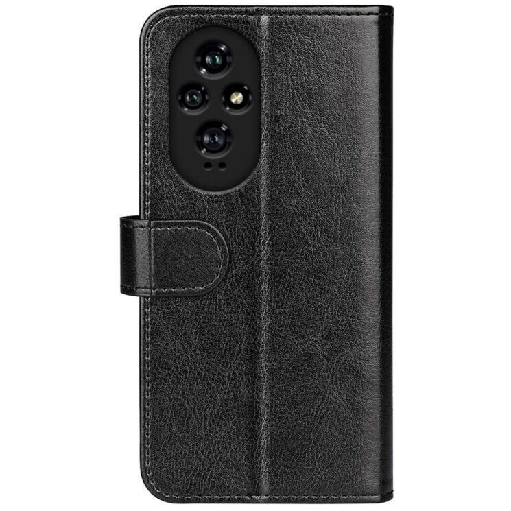 Чехол-книжка Deexe Wallet Style для Honor 200 - Black: фото 6 из 7