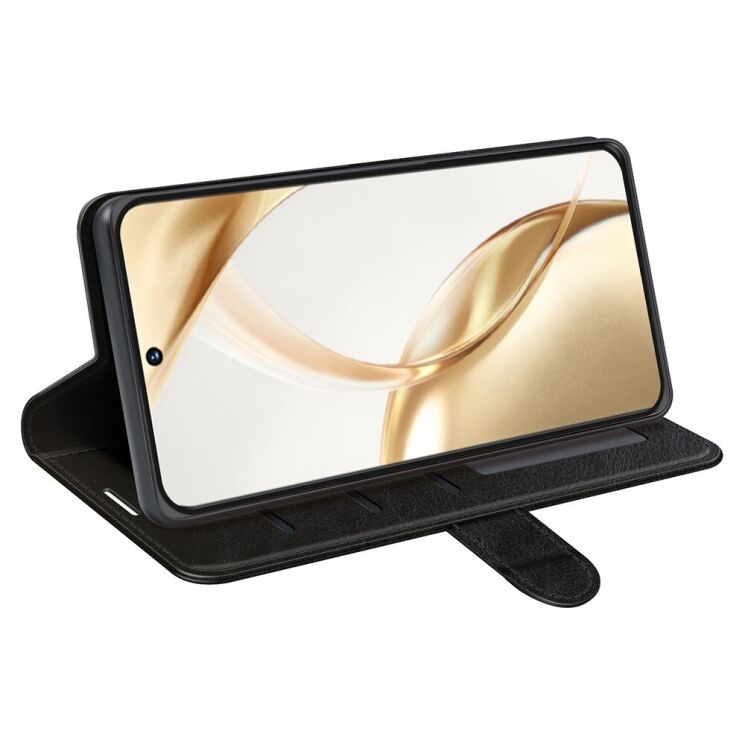 Чехол-книжка Deexe Wallet Style для Honor 200 - Black: фото 3 из 7