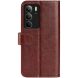 Чехол-книжка Deexe Wallet Style для Realme C75 - Brown (374314Z). Фото 5 из 6