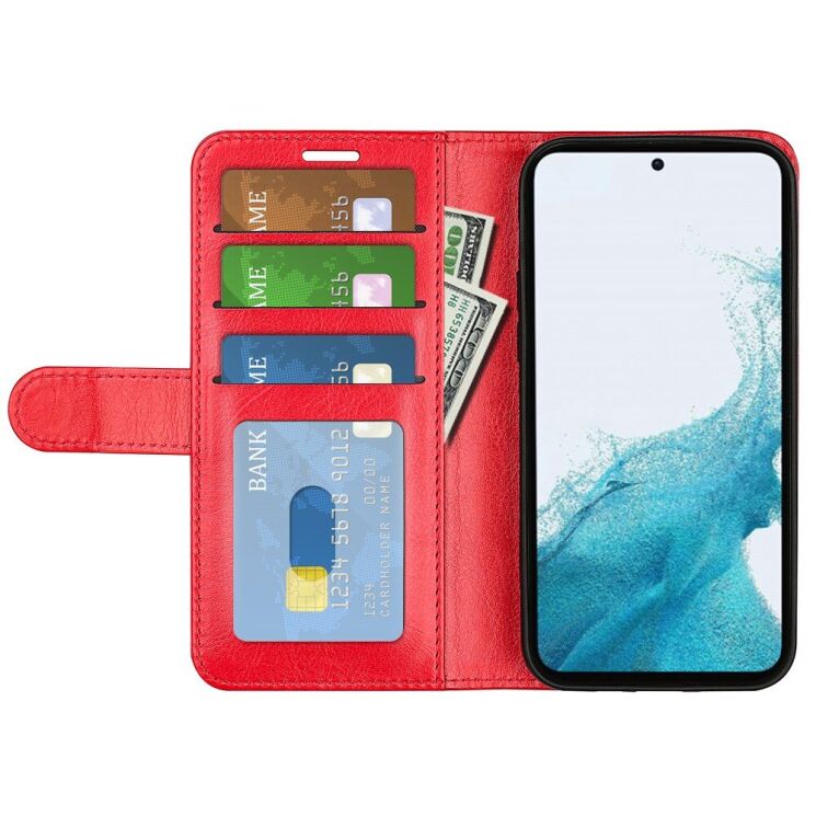 Чохол-книжка Deexe Wallet Style для Samsung Galaxy A54 (A546) - Red: фото 4 з 10