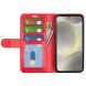 Чехол-книжка Deexe Wallet Style для Samsung Galaxy S24 FE (S721) - Red (375110R). Фото 2 из 9