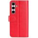 Чехол-книжка Deexe Wallet Style для Samsung Galaxy S24 FE (S721) - Red (375110R). Фото 5 из 9
