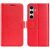 Чехол-книжка Deexe Wallet Style для Samsung Galaxy S24 FE (S721) - Red: фото 1 из 9