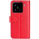Чехол-книжка Deexe Wallet Style для Xiaomi 15 - Red (371217R). Фото 5 из 7