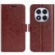 Чехол-книжка Deexe Wallet Style для Xiaomi Redmi Note 14 Pro 5G / Poco X7 - Brown (373160Z). Фото 1 из 9