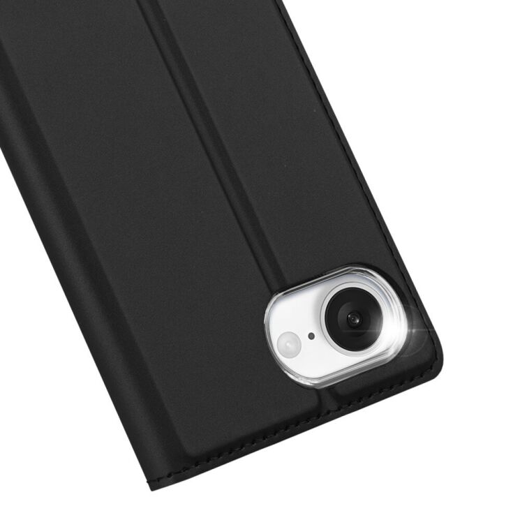 Чехол-книжка DUX DUCIS Skin Pro для Apple iPhone 16e - Black: фото 4 из 9