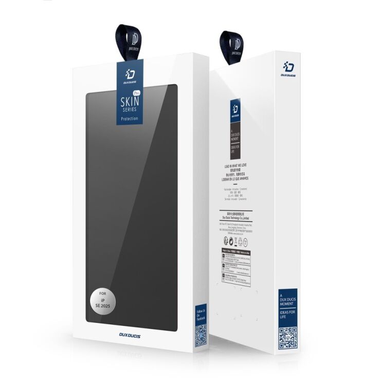 Чехол-книжка DUX DUCIS Skin Pro для Apple iPhone 16e - Black: фото 5 из 9