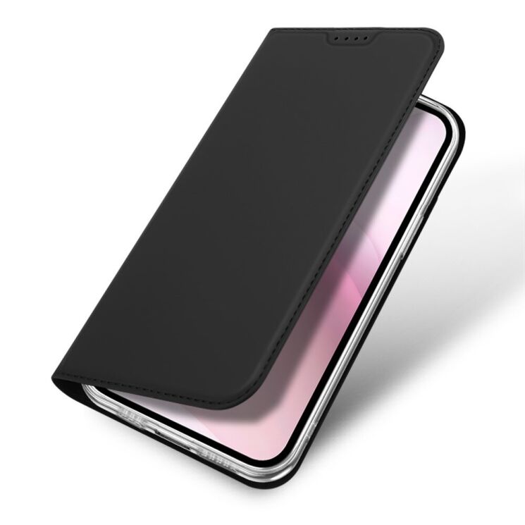 Чехол-книжка DUX DUCIS Skin Pro для Apple iPhone 16e - Black: фото 2 из 9