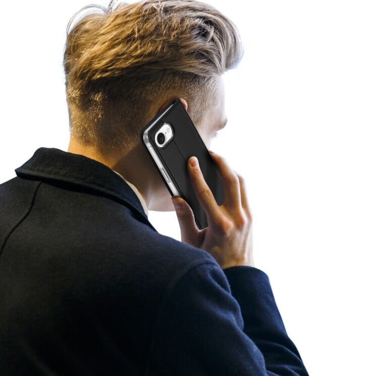 Чехол-книжка DUX DUCIS Skin Pro для Apple iPhone 16e - Black: фото 9 из 9