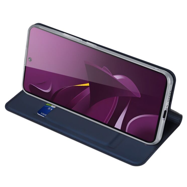 Чохол-книжка DUX DUCIS Skin Pro для Xiaomi Poco M7 Pro - Blue: фото 3 з 10