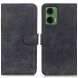 Чохол-книжка KHAZNEH Retro Wallet для Motorola Moto G35 - Black (367904B). Фото 1 з 8