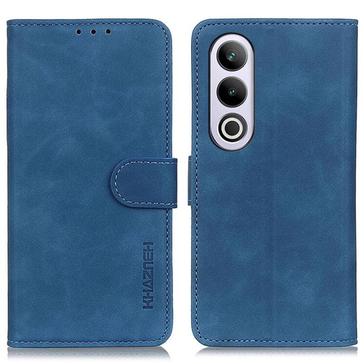 Чехол-книжка KHAZNEH Retro Wallet для OnePlus Ace 3V - Blue: фото 1 из 8