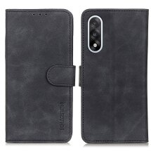 Чохол-книжка KHAZNEH Retro Wallet для OnePlus Nord 5 / Ace 5 Ultra - Black: фото 1 з 8