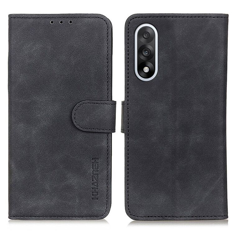 Чохол-книжка KHAZNEH Retro Wallet для OnePlus Nord 5 / Ace 5 Ultra - Black: фото 1 з 8
