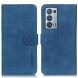 Чехол-книжка с застежкой KHAZNEH Retro Wallet для OPPO Reno 6 Pro / 6 Pro Plus - Blue (294806L). Фото 2 из 12