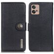 Чехол-книжка KHAZNEH Wallet Cover для Motorola Moto G32 - Black (304402B)