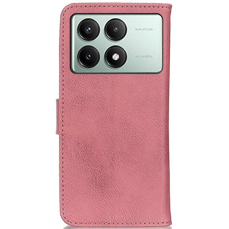 Чехол-книжка KHAZNEH Wallet Cover для Xiaomi Poco X6 Pro - Pink: фото 6 из 9