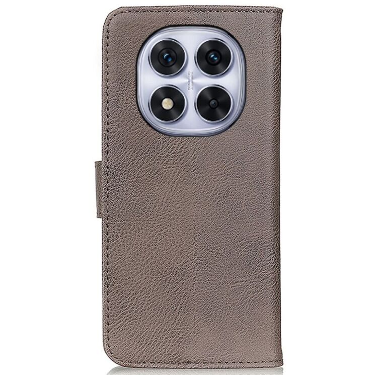 Чехол-книжка KHAZNEH Wallet Cover для Xiaomi Redmi Note 14 Pro 5G / Note 14 Pro Plus / Poco X7 - Khaki: фото 6 из 8