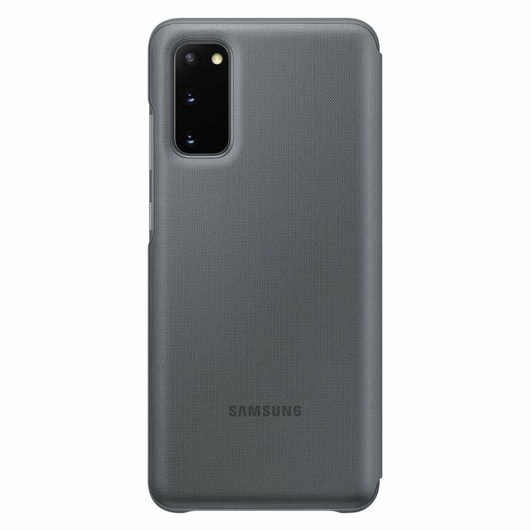 Чехол-книжка LED View Cover для Samsung Galaxy S20 (G980) EF-NG980PJEGRU - Gray: фото 2 из 2