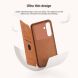 Чохол-книжка NILLKIN Qin Pro для Samsung Galaxy S25 Plus (S936) - Brown (371957Z). Фото 10 з 18