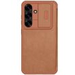 Чохол-книжка NILLKIN Qin Pro для Samsung Galaxy S25 Plus (S936) - Brown (371957Z)