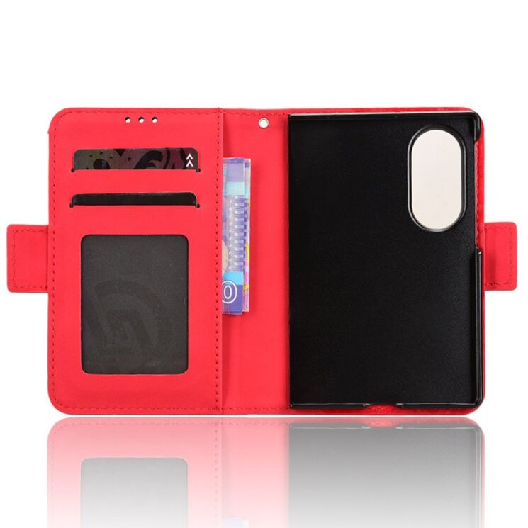 Чехол-книжка с карманами Deexe Wallet Stand (Pencil Slot) для Samsung Galaxy Fold 8 - Red (424584R) Чехол-книжка с карманами Deexe Wallet Stand (Pencil Slot) для Samsung Galaxy Fold 8 - Red: фото 3 из 6
