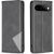 Чехол-книжка с карманами UniCase Geometric Pattern для Google Pixel 11 / 11 Pro - Black: фото 1 из 11