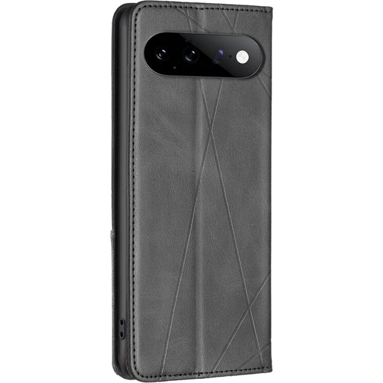 Чехол-книжка с карманами UniCase Geometric Pattern для Google Pixel 11 / 11 Pro - Black: фото 3 из 11