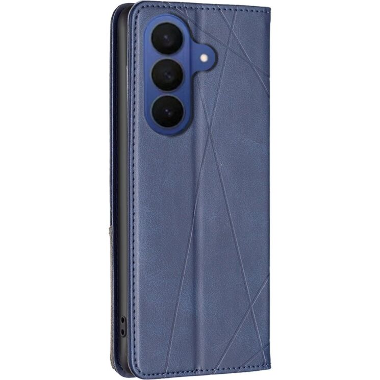 Чохол-книжка з кишеньками UniCase Geometric Pattern для Samsung Galaxy A18 / A17 (A175) / A26 (A266) - Blue: фото 3 з 10