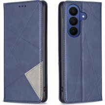 Чохол-книжка з кишеньками UniCase Geometric Pattern для Samsung Galaxy A18 / A17 (A175) / A26 (A266) - Blue: фото 1 з 10