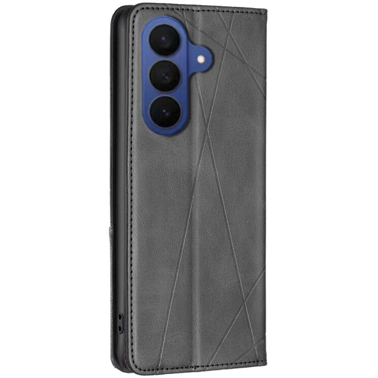 Чехол-книжка с карманами UniCase Geometric Pattern для Samsung Galaxy A57 (A576) - Black: фото 3 из 10