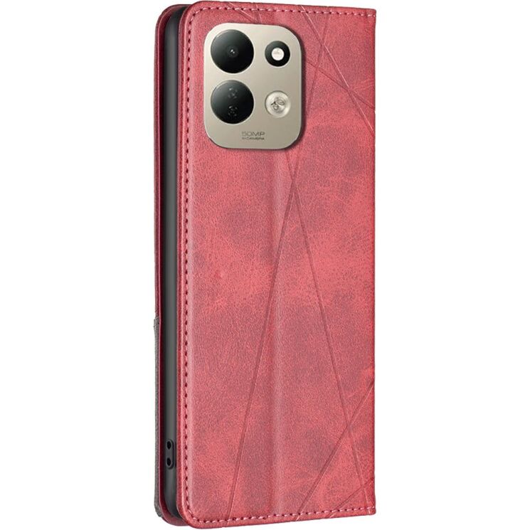 Чохол-книжка з кишеньками UniCase Geometric Pattern для Xiaomi Redmi 17 - Red (429004R) Чохол-книжка з кишеньками UniCase Geometric Pattern для Xiaomi Redmi 17 - Red: фото 3 з 9