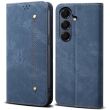 Чехол-книжка с карманами UniCase Jeans Wallet для Samsung Galaxy A37 (A376) - Blue (406079L)