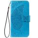 Чохол-книжка з малюнком UniCase Butterfly Pattern для Motorola Moto G86 Power - Blue (385134L). Фото 4 з 8