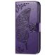 Чехол-книжка с рисунком UniCase Butterfly Pattern для Samsung Galaxy S26 FE - Dark Purple (412726DV). Фото 5 из 6