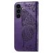 Чехол-книжка с рисунком UniCase Butterfly Pattern для Samsung Galaxy S26 FE - Dark Purple (412726DV). Фото 6 из 6