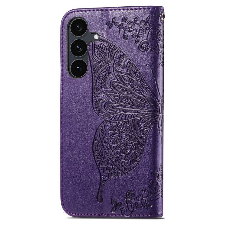 Чехол-книжка с рисунком UniCase Butterfly Pattern для Samsung Galaxy S26 FE - Dark Purple (412726DV) Чехол-книжка с рисунком UniCase Butterfly Pattern для Samsung Galaxy S26 FE - Dark Purple: фото 6 из 6