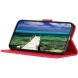 Чехол-книжка с застежкой KHAZNEH Retro Wallet для Motorola Edge 70 Max - Red (435514R). Фото 3 из 8