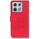 Чехол-книжка с застежкой KHAZNEH Retro Wallet для Motorola Edge 70 Max - Red (435514R). Фото 5 из 8