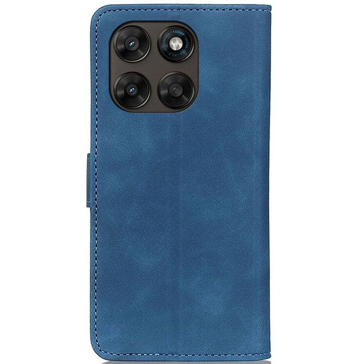 Чохол-книжка з застібкою KHAZNEH Retro Wallet для Motorola Moto G77 - Blue: фото 7 з 10