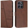 Чохол-книжка з застібкою UniCase Jet Cover для Motorola Moto G77 - Brown (406817Z)
