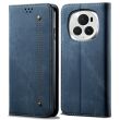 Чехол-книжка UniCase Jeans Wallet для Honor Magic 6 Pro - Blue (355804L)