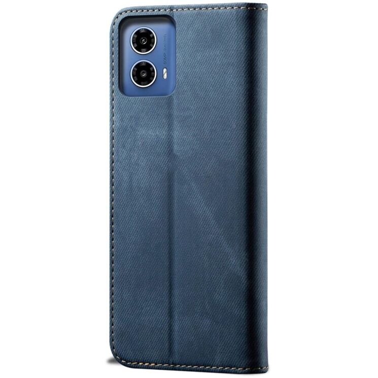 Чехол-книжка UniCase Jeans Wallet для Motorola Moto G85 - Blue: фото 6 из 6
