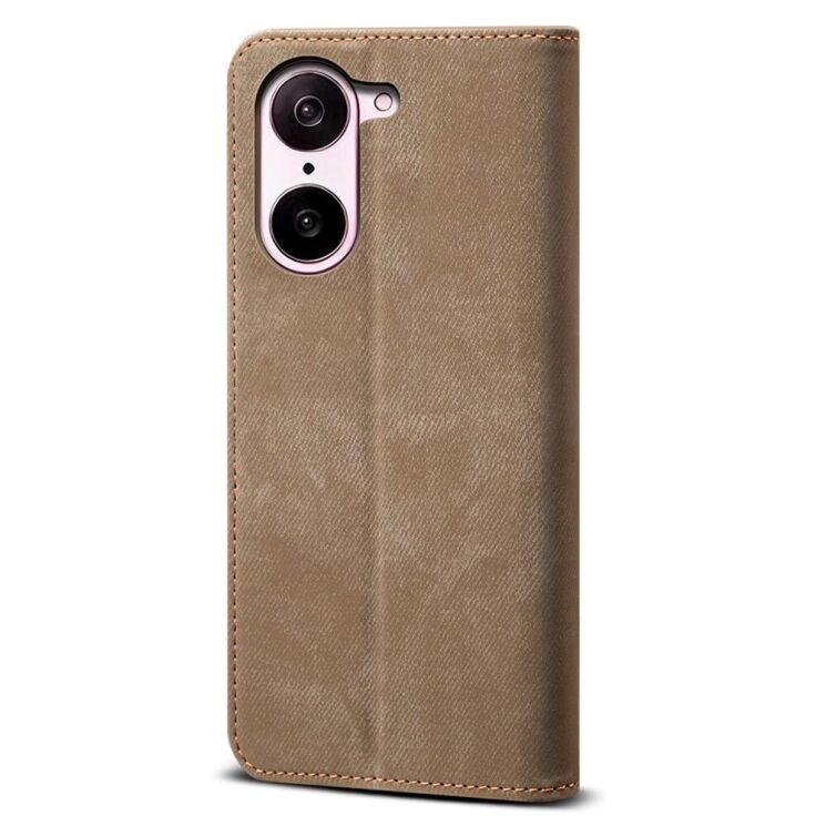 Чохол-книжка UniCase Jeans Wallet для OnePlus Nord CE 5 / Ace 5 Racing - Khaki: фото 6 з 6