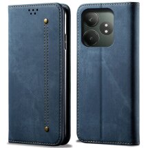 Чехол-книжка UniCase Jeans Wallet для Realme GT Neo 6 SE / GT 6T / GT 6 - Blue: фото 1 из 6