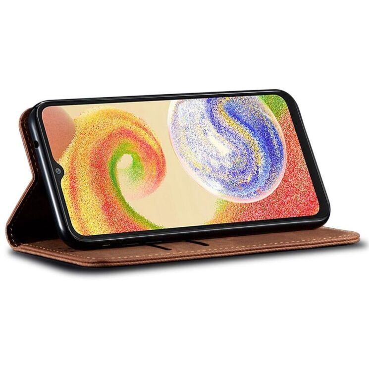 Чехол-книжка UniCase Jeans Wallet для Samsung Galaxy A25 (A256) - Coffee: фото 3 из 6