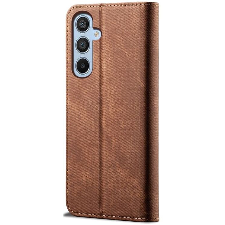 Чехол-книжка UniCase Jeans Wallet для Samsung Galaxy A25 (A256) - Coffee: фото 6 из 6
